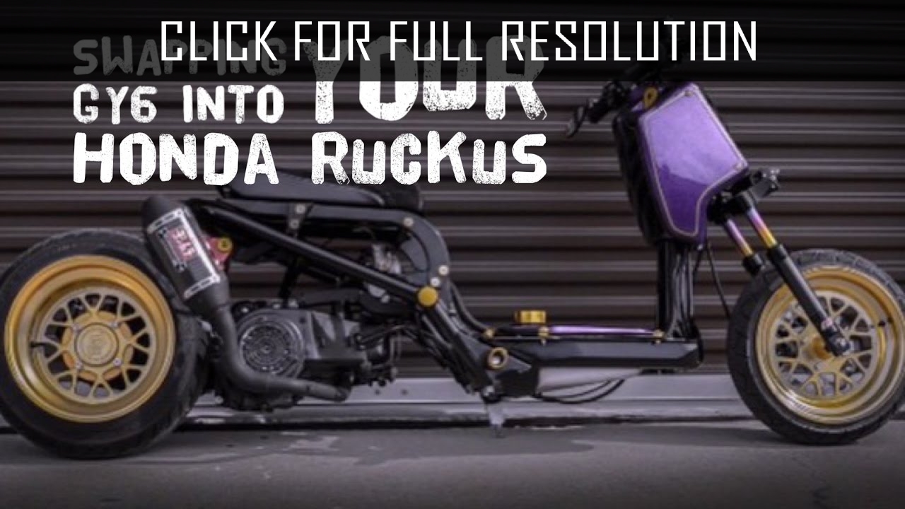 Honda Ruckus Gy6