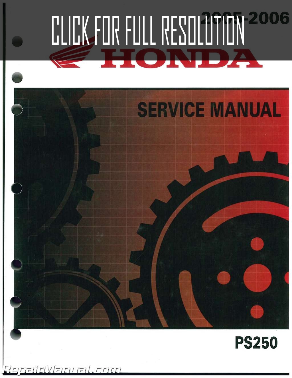 Honda Ruckus Manual