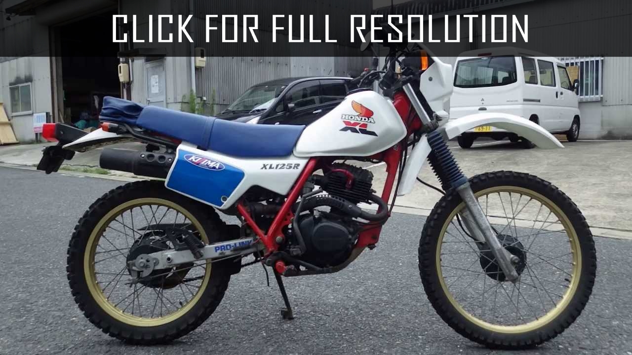 Honda Xl 125 R - amazing photo gallery, some information and