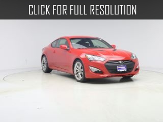 Hyundai Genesis Red