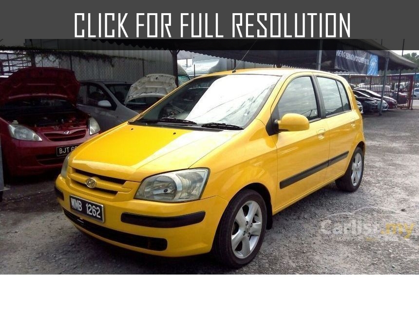 Hyundai Getz Yellow