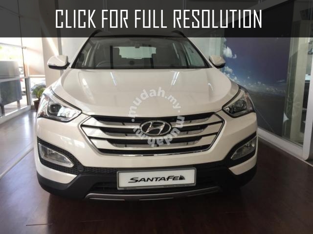 Hyundai Santa Fe 7 Seater 2015