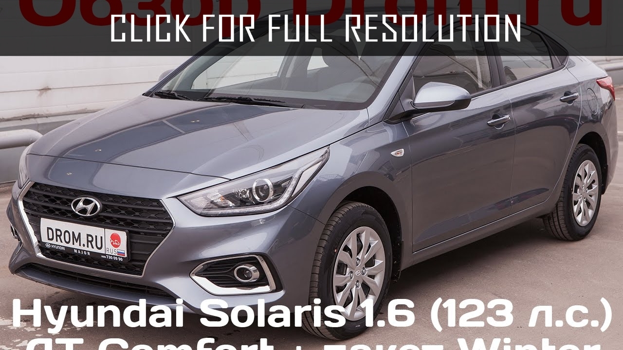 Hyundai Solaris 1.6