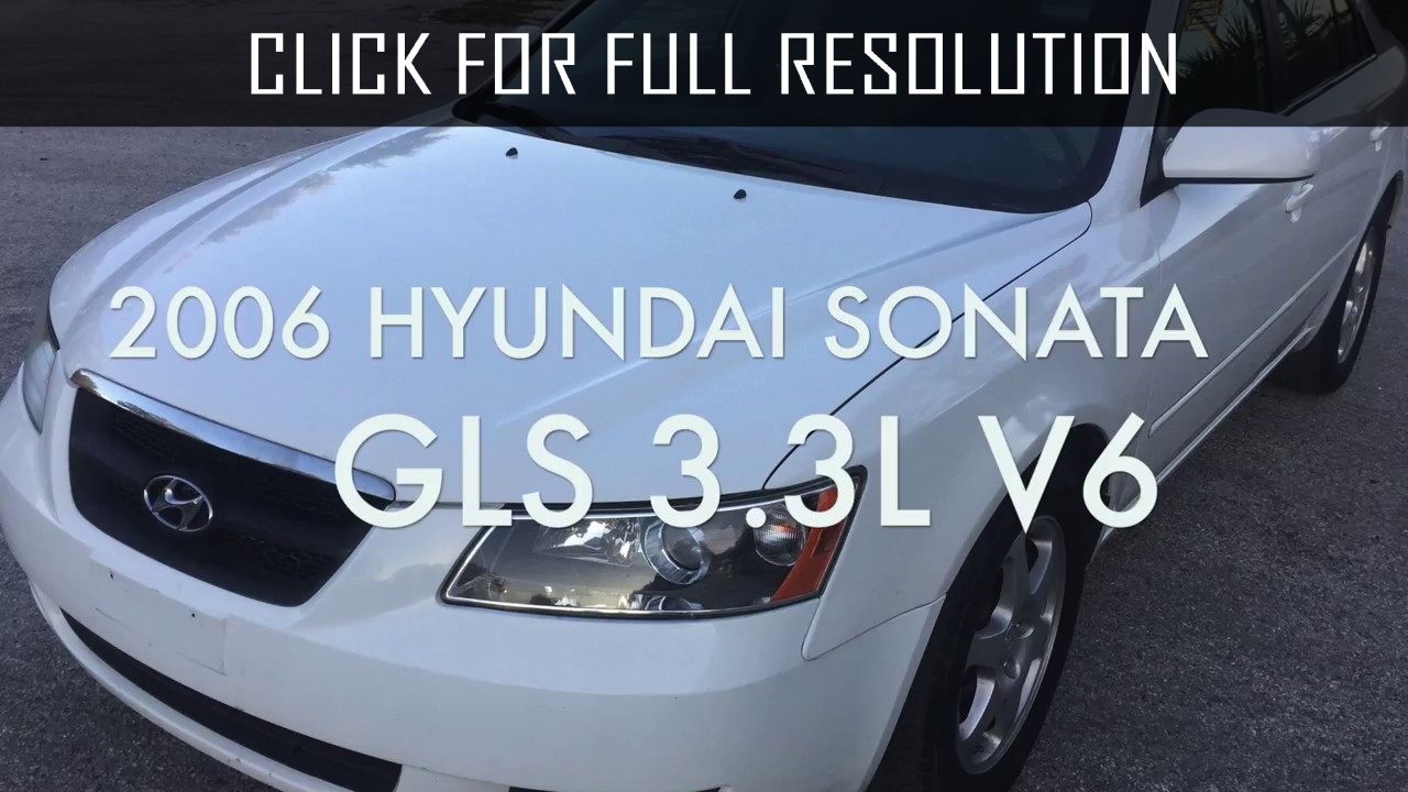 Hyundai Sonata 3.3 V6 Gls