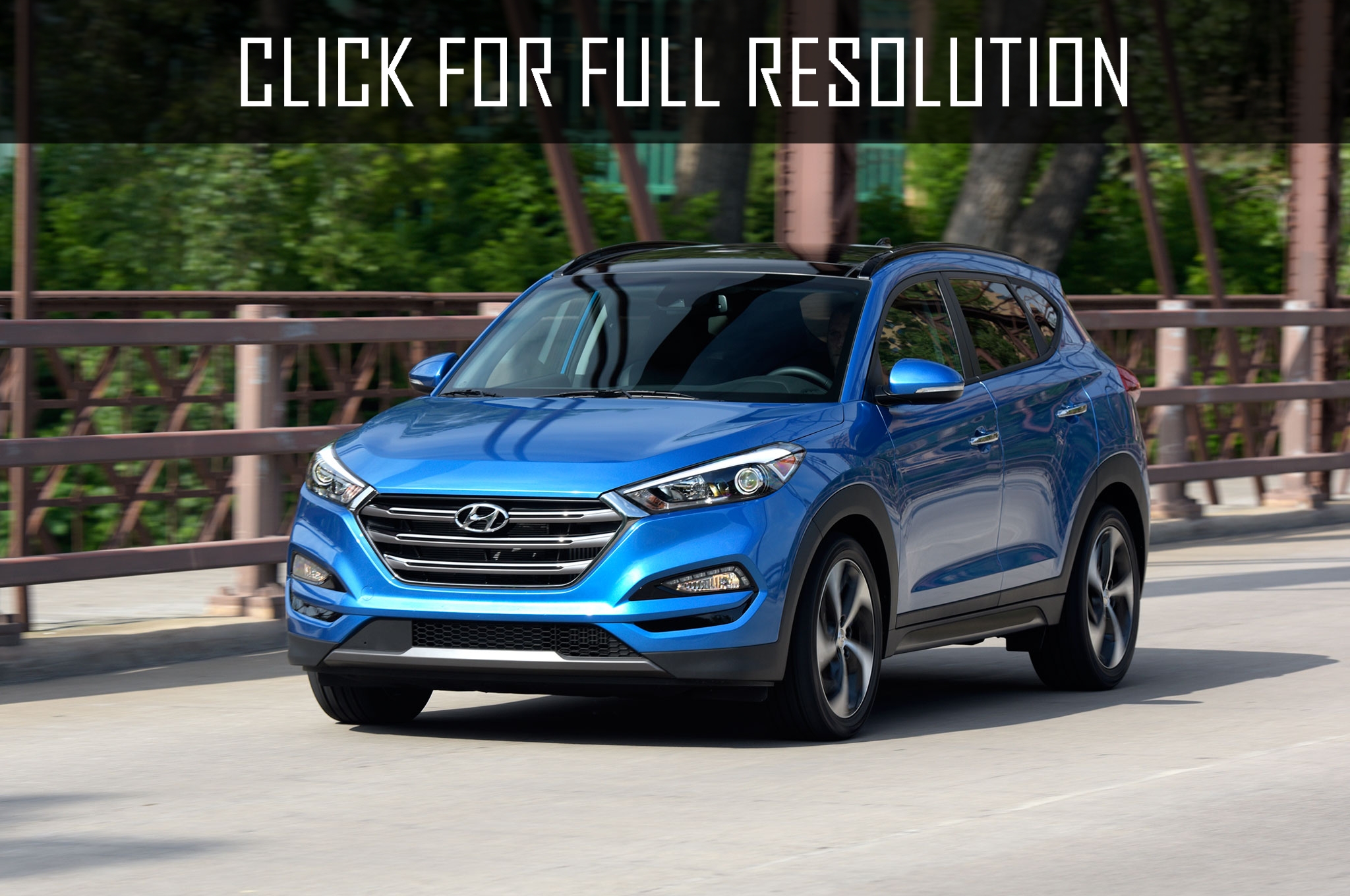 Hyundai Tucson Blue 2016