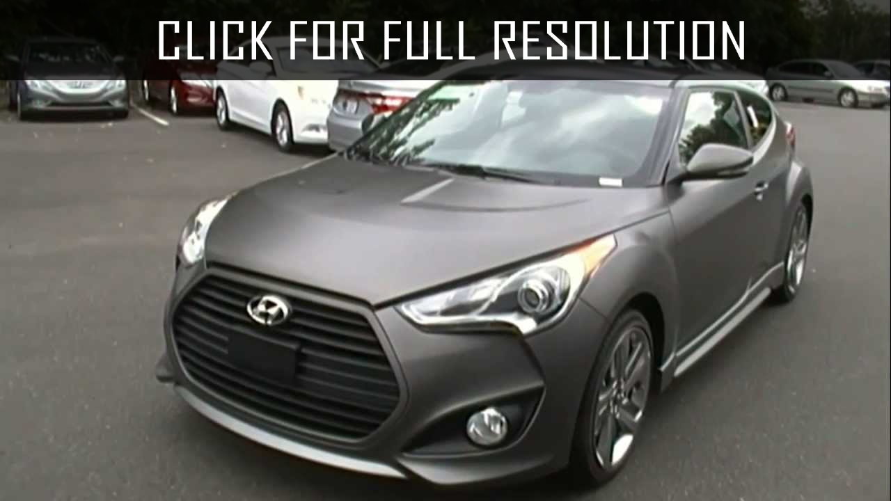 Hyundai Veloster Matte Gray