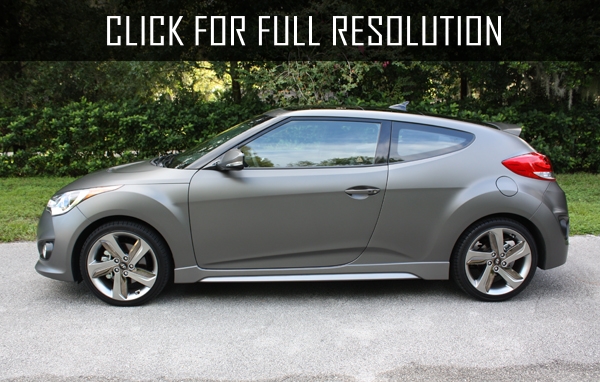 Hyundai Veloster Matte Gray