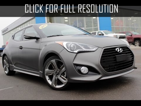 Hyundai Veloster Matte Gray