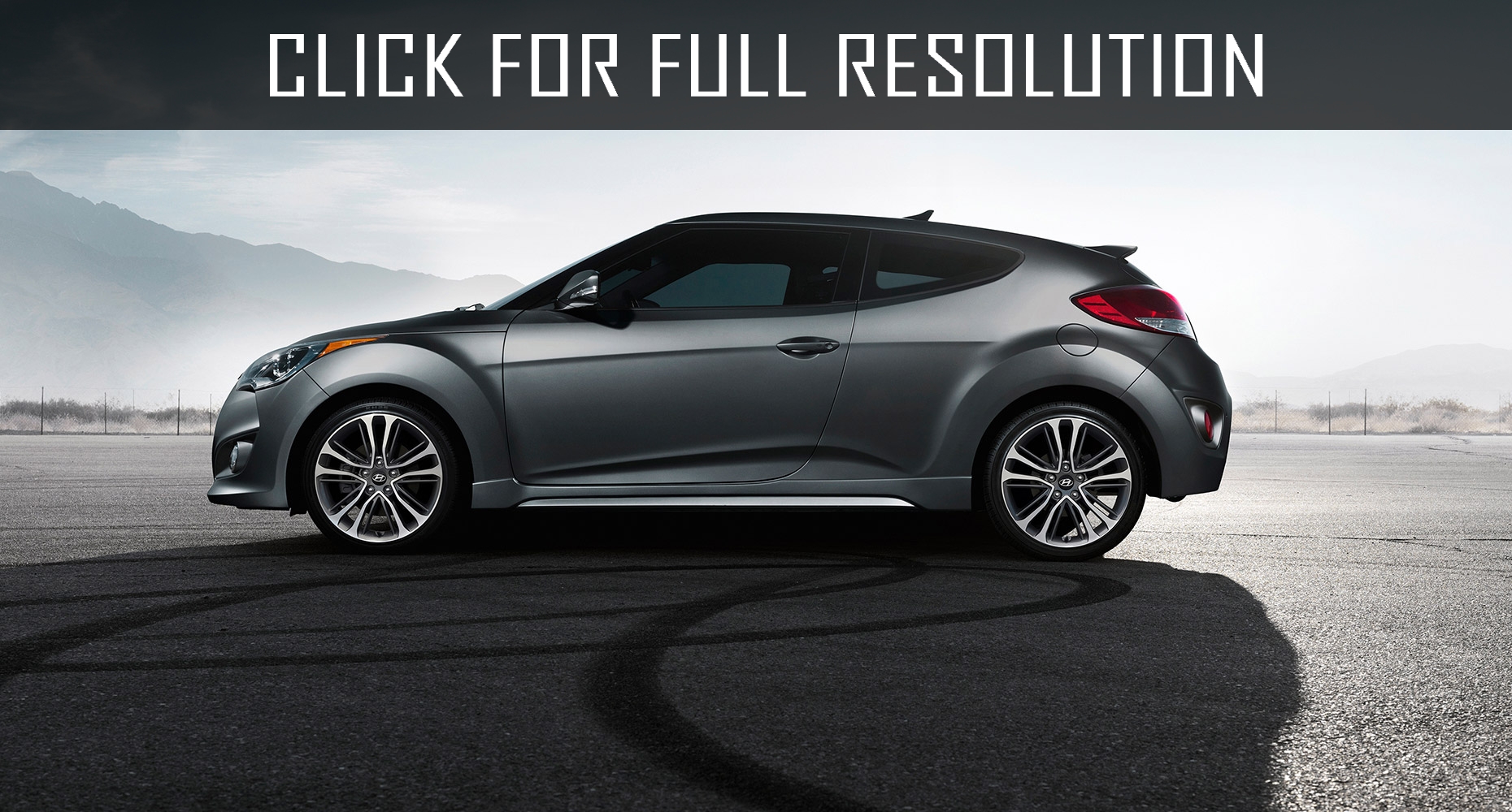 Hyundai Veloster Matte Gray