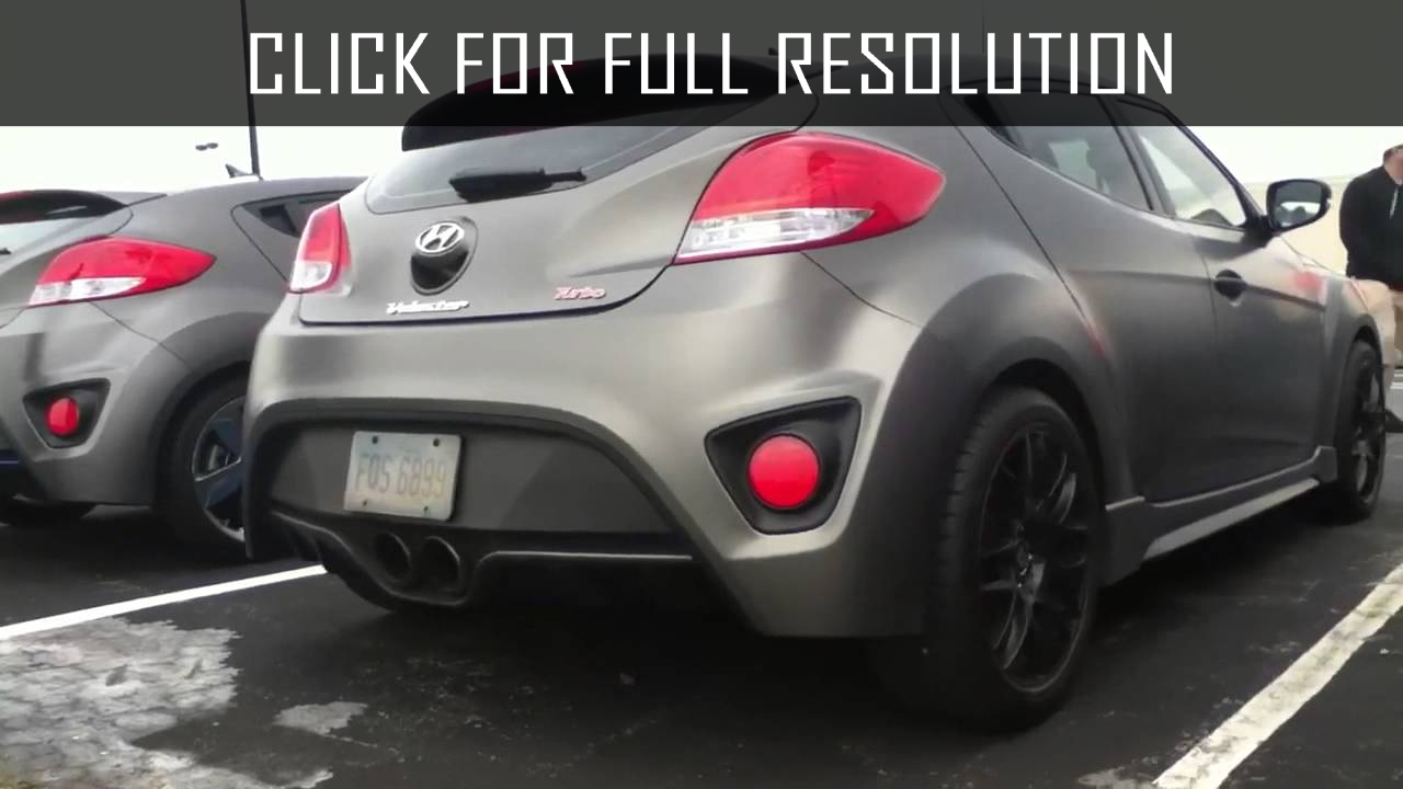 Hyundai Veloster Matte Gray