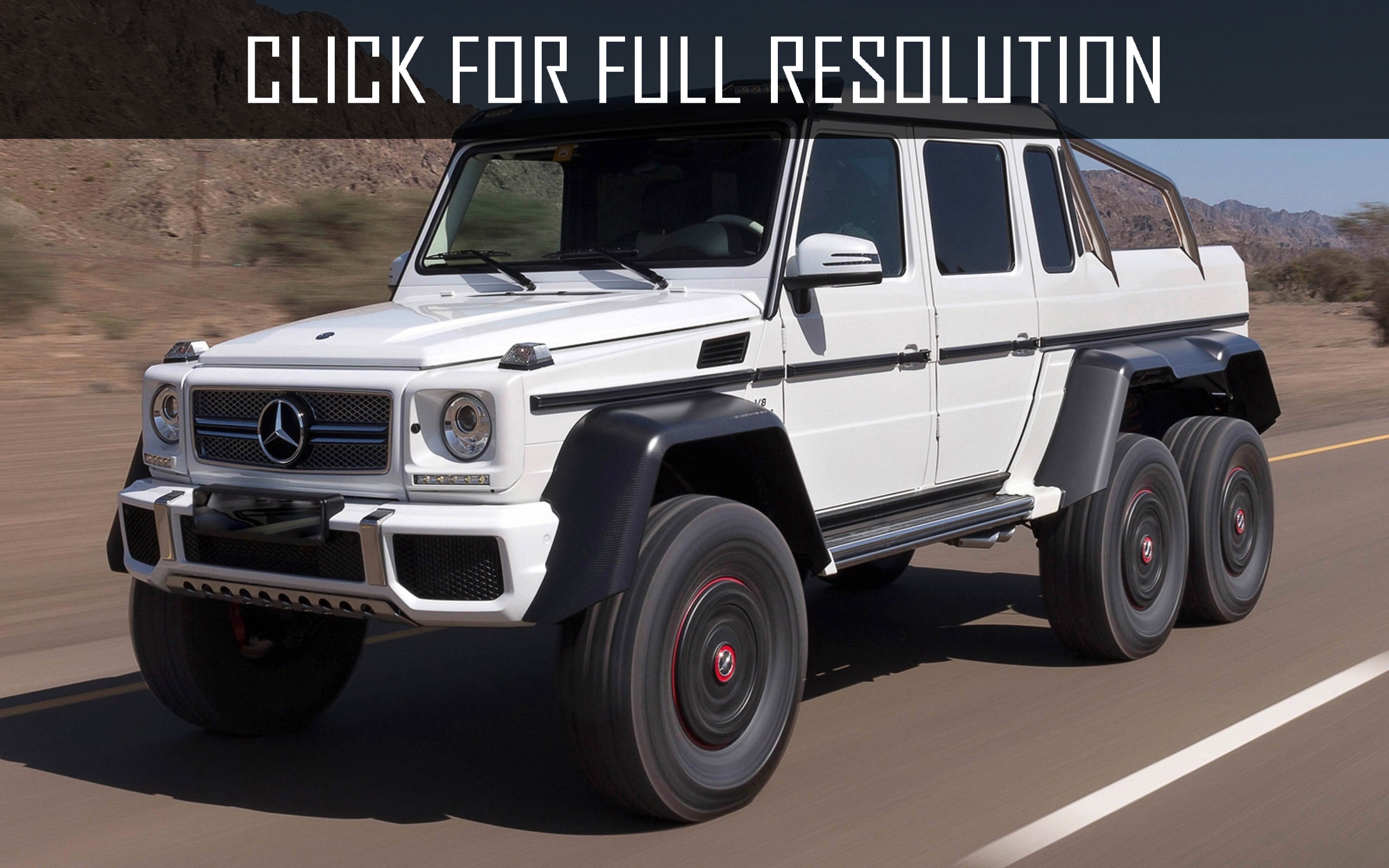 Mercedes Benz 6x6 Amg Amazing Photo Gallery Some Information And 