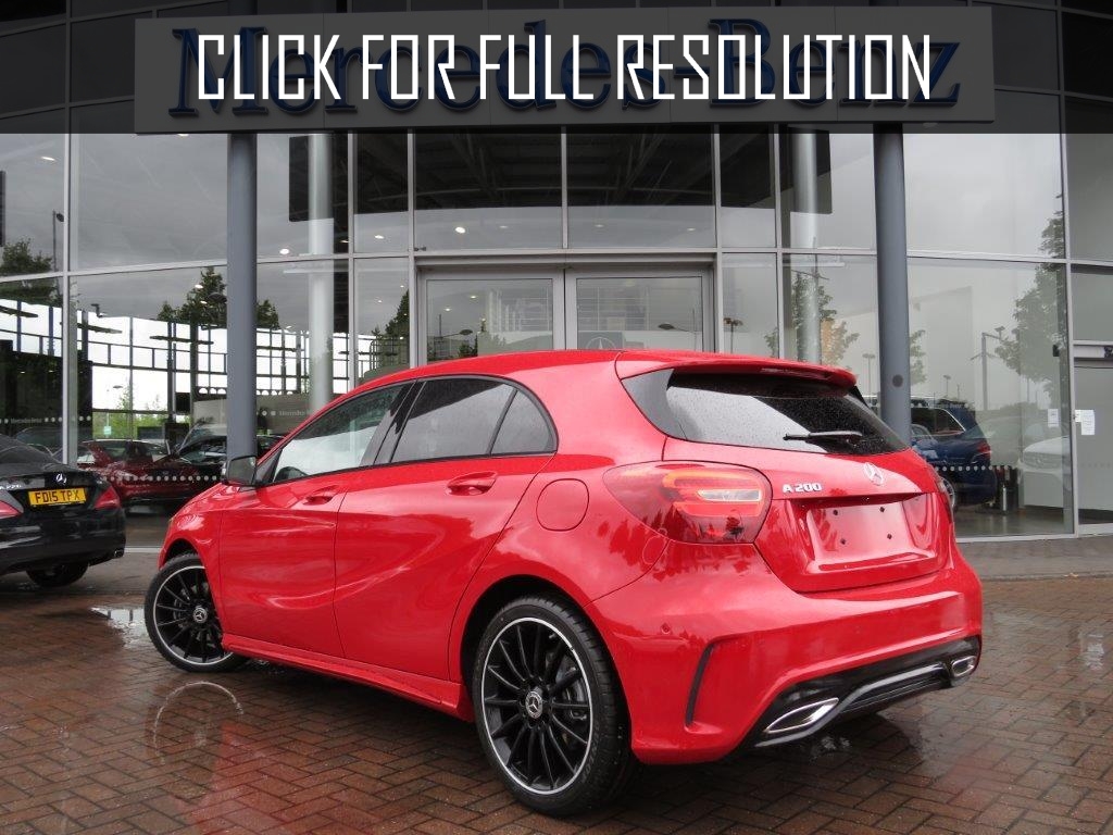 Mercedes Benz A200 Red