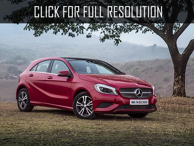 Mercedes Benz A200 Red