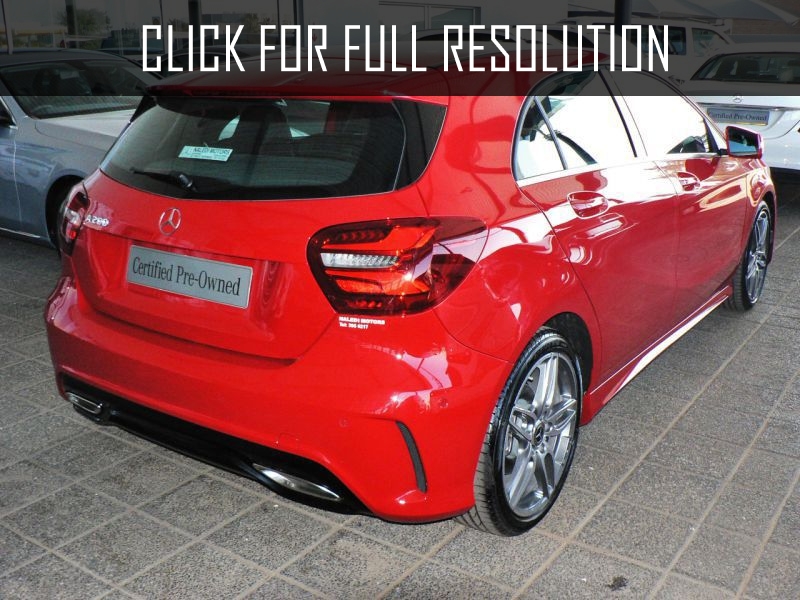 Mercedes Benz A200 Red