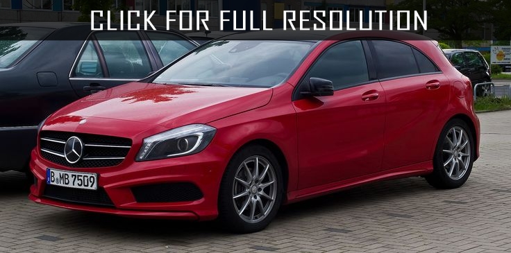 Mercedes Benz A200 Red