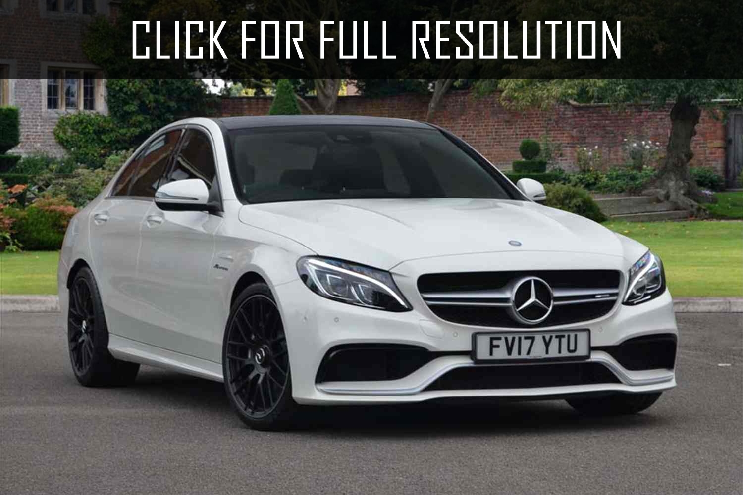 Mercedes Benz C Class White amazing photo gallery, some information
