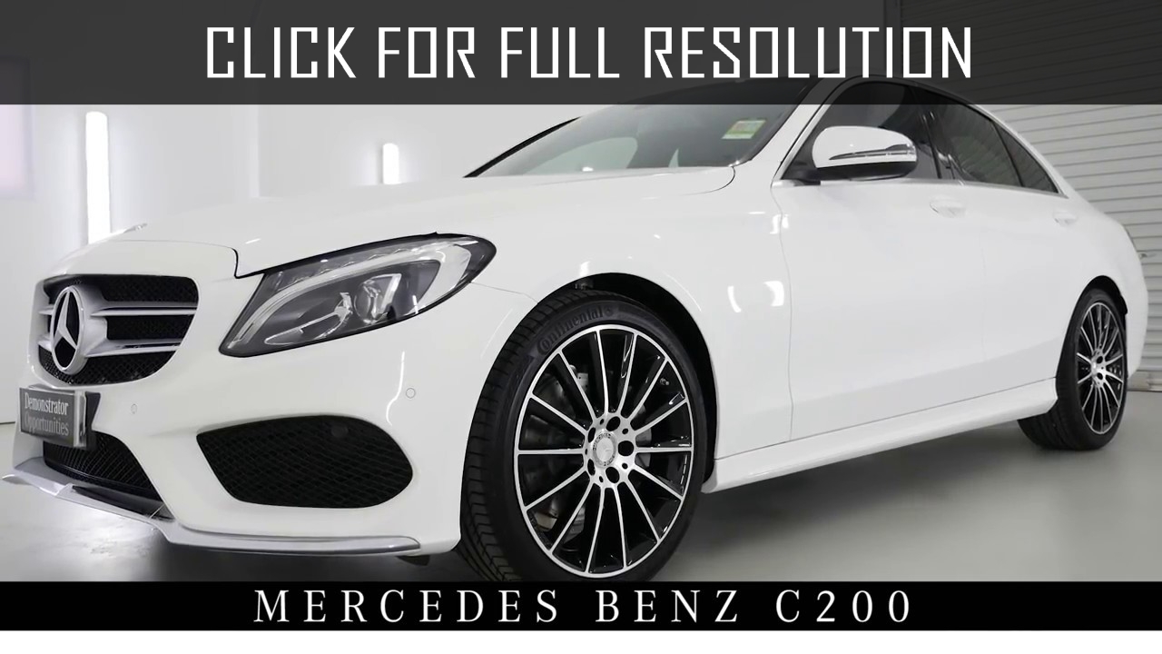 Mercedes Benz C200 White