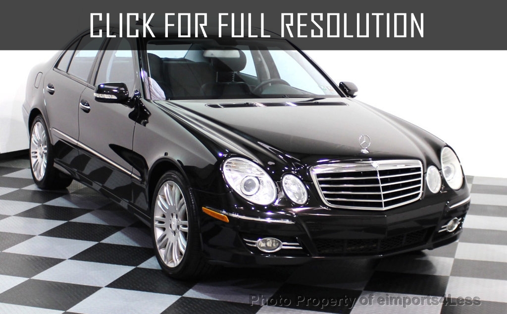 Mercedes Benz E Class 2008