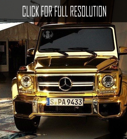 Mercedes Benz G Class Gold