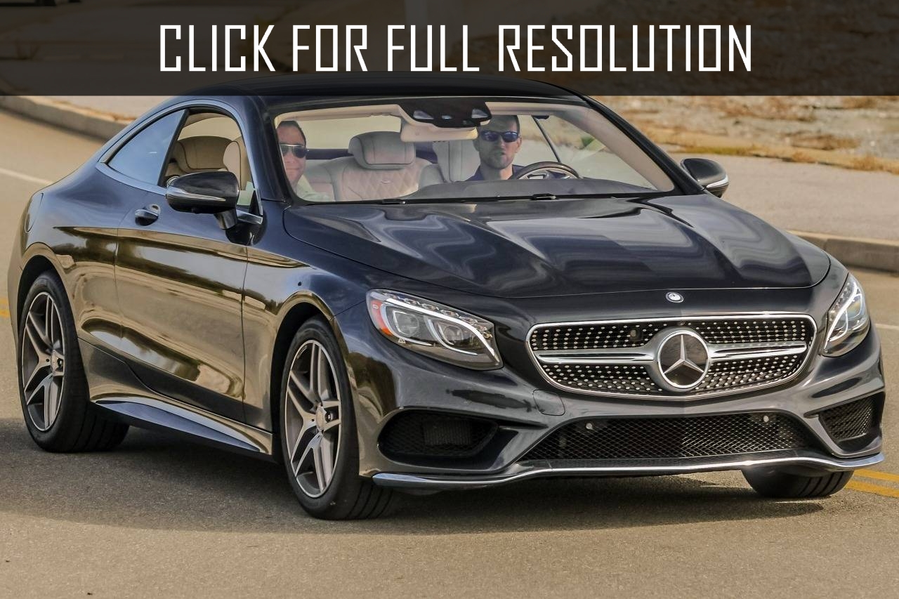 Mercedes Benz S550 4matic Coupe