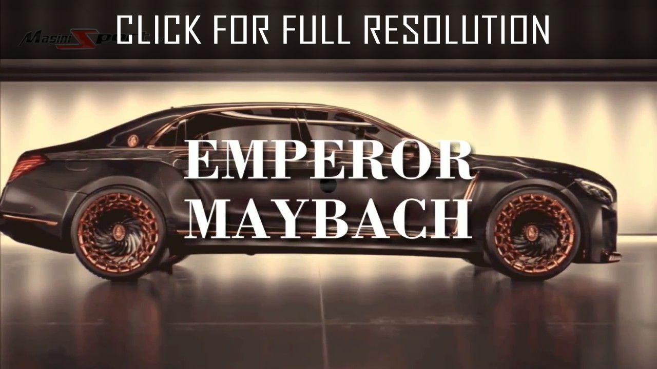 Mercedes Benz S600 Maybach Emperor