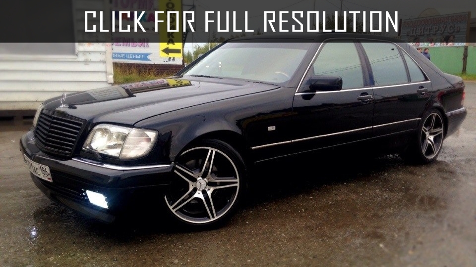 Mercedes Benz S600 W140 V12 amazing photo gallery, some