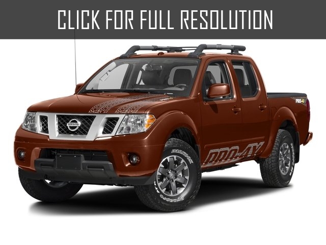 Nissan Frontier Pro 4x 2016