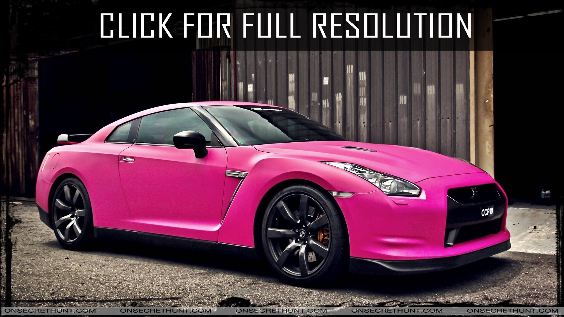 Nissan Gtr Pink