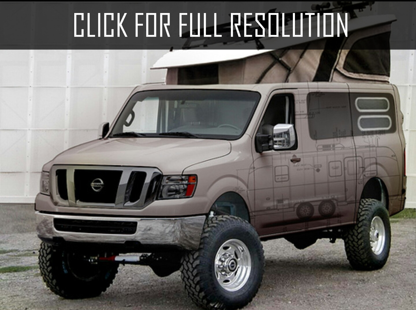 Nissan Nv 4wd - amazing photo gallery, some information and