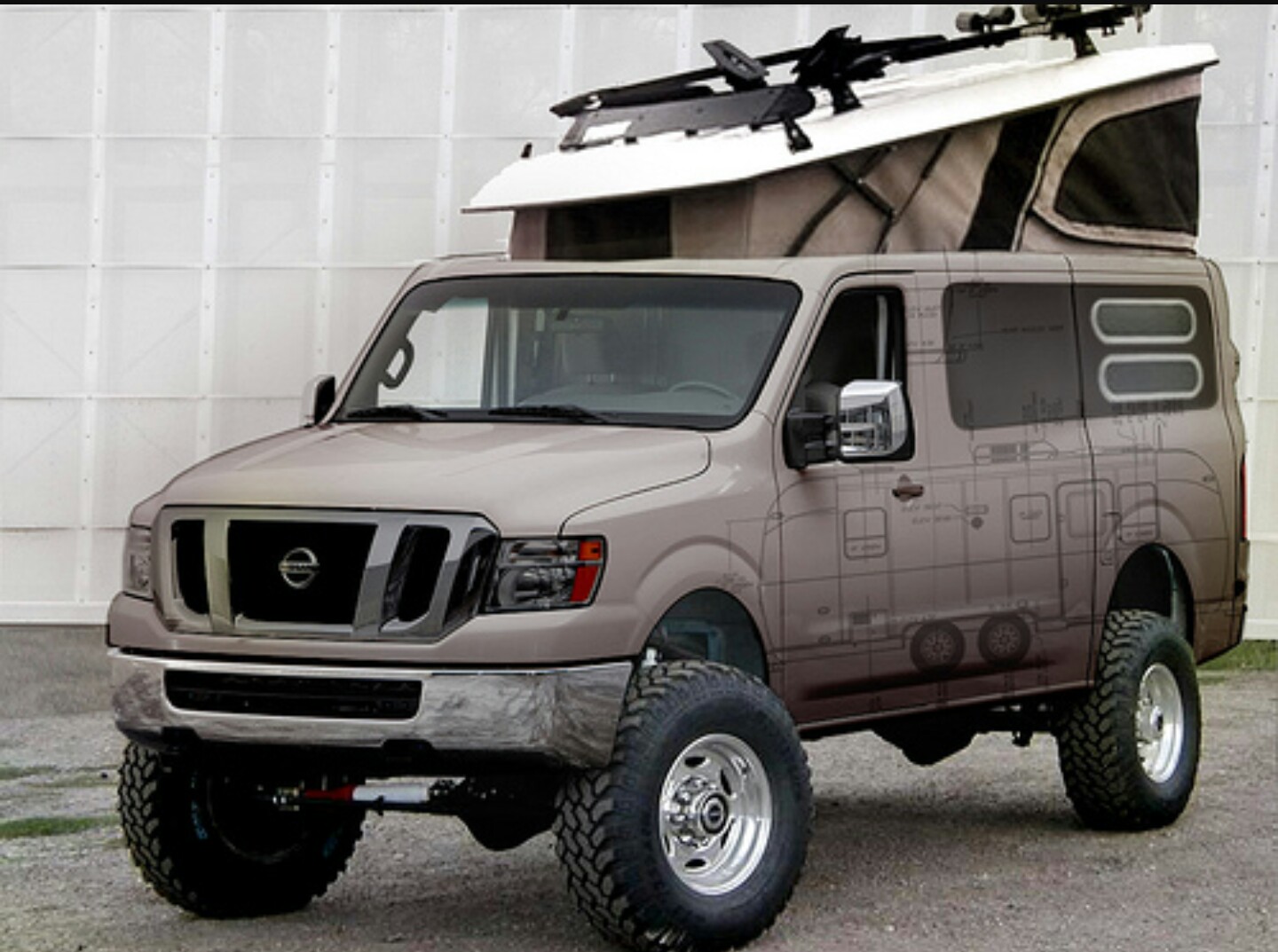 Nissan Nv 4wd - amazing photo gallery, some information and