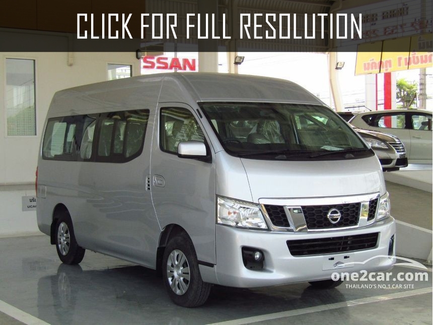 Nissan Urvan 2013