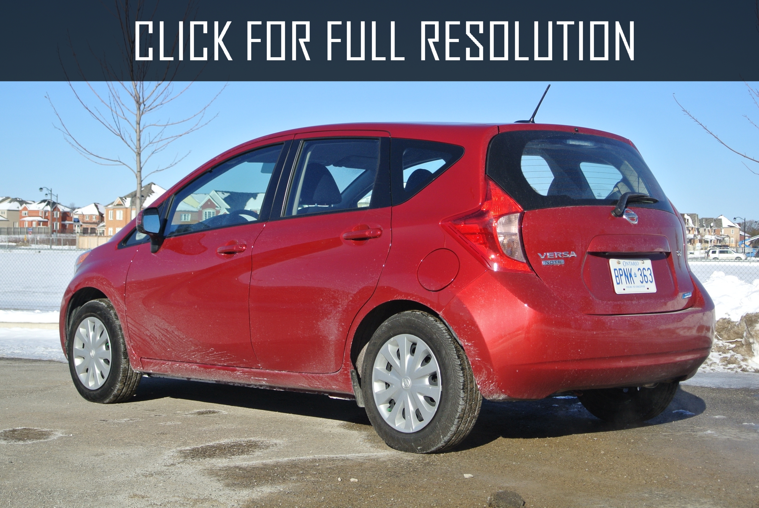 Nissan Versa Note Sv 2014