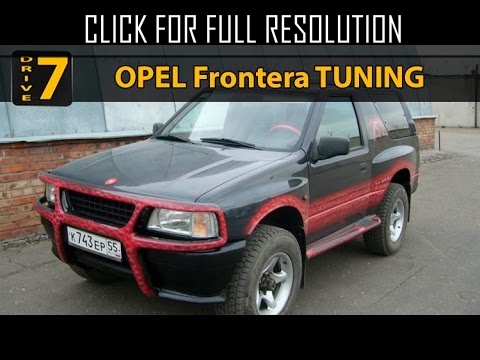 Opel Frontera Tuning