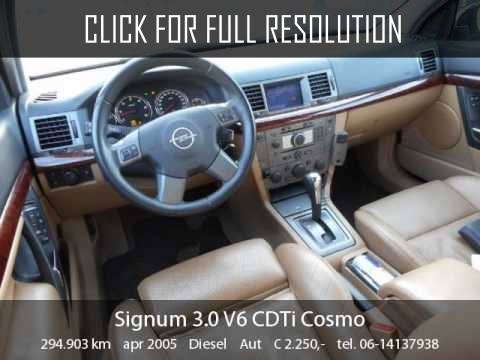 Opel Signum 3.0 V6 Cdti