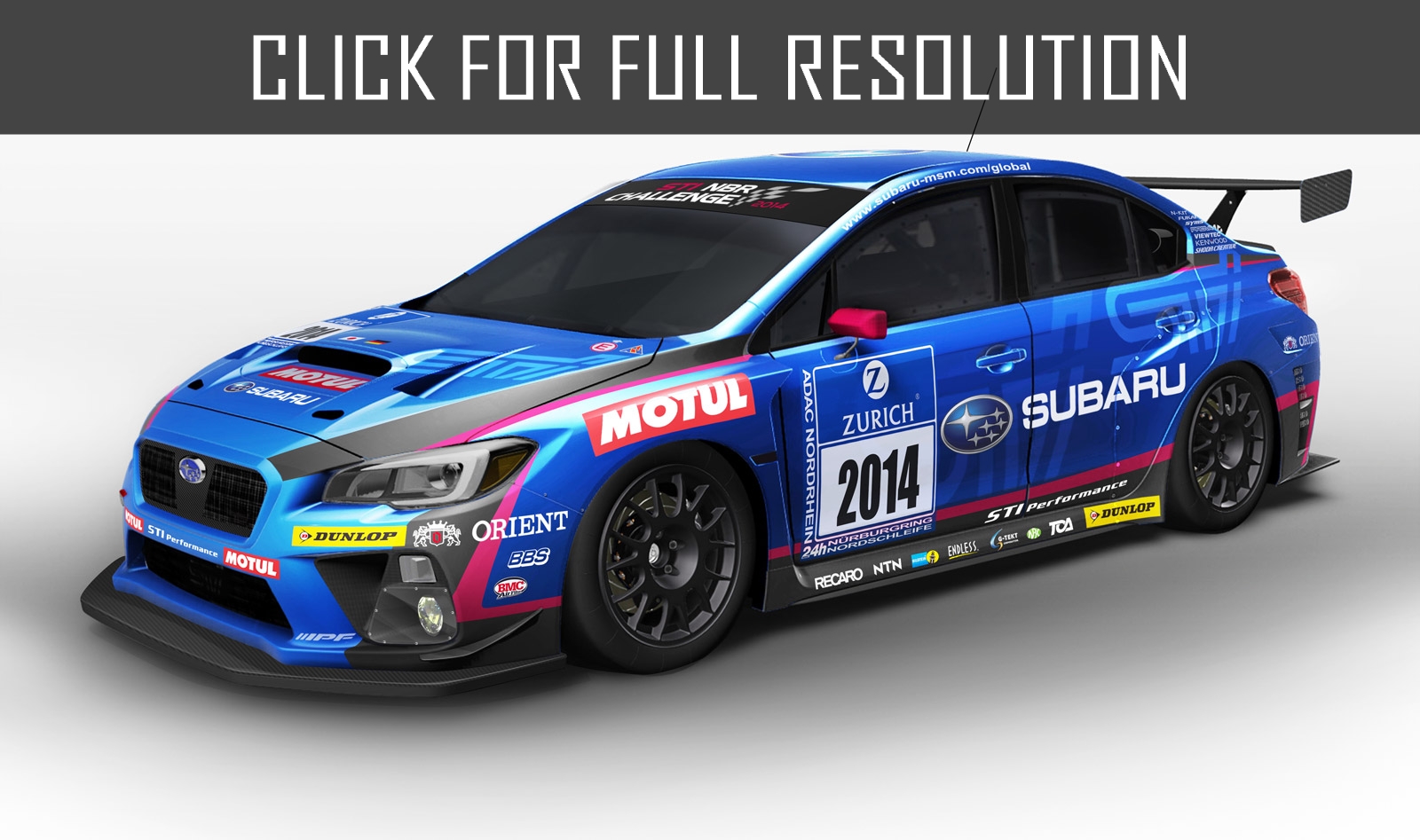 Subaru Race Car