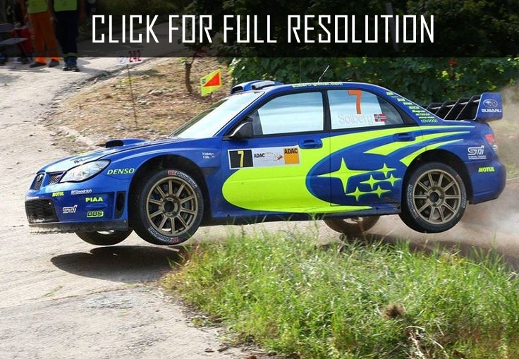 Subaru Rally Car