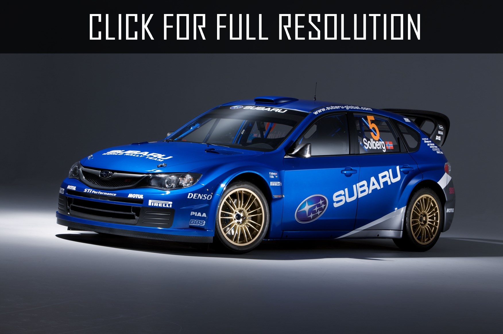 Subaru Rally Car