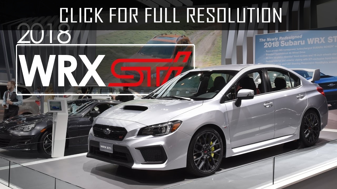 Subaru Wrx Sti 2018
