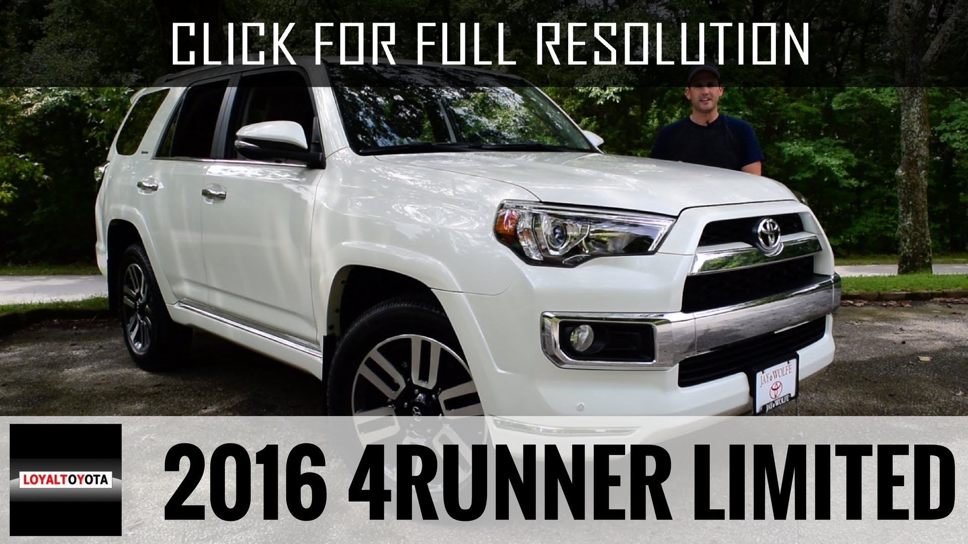 Toyota 4runner Limited 2016