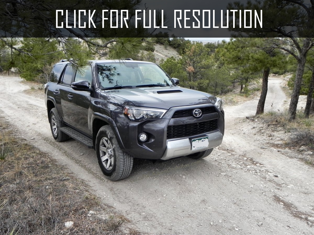 Toyota 4runner Trail Edition 2015