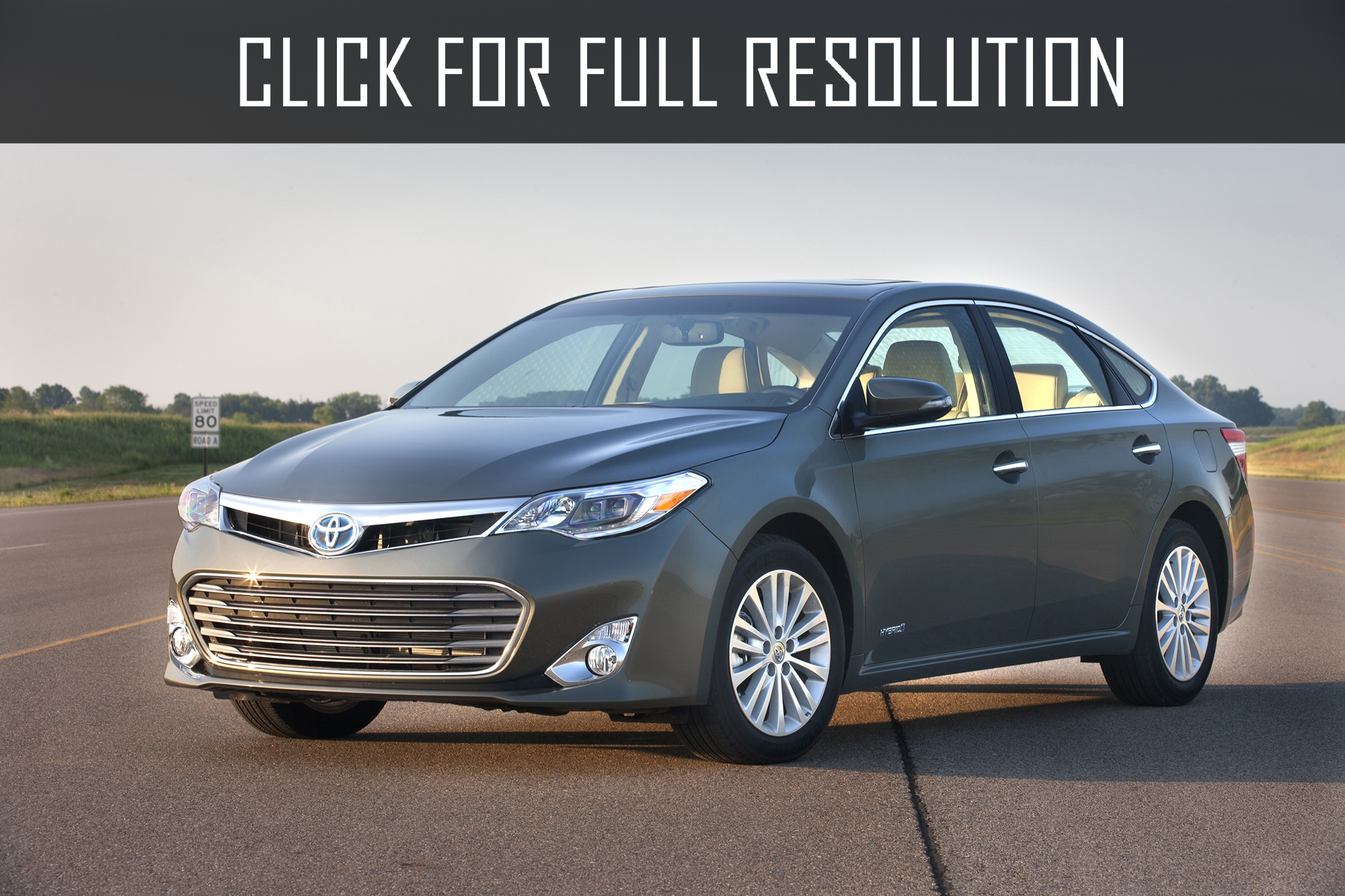 Toyota Avalon Hybrid 2013