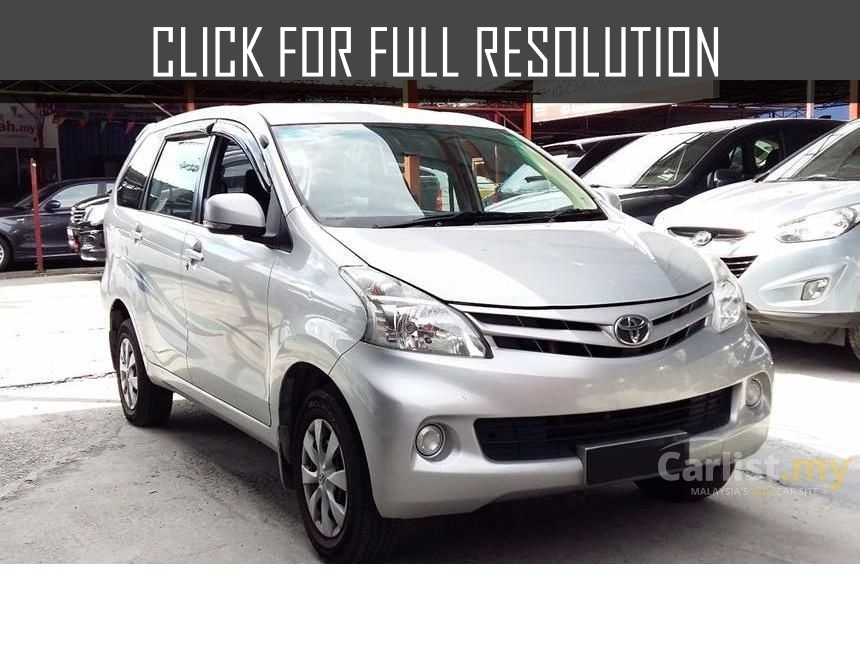 Toyota Avanza E 2014