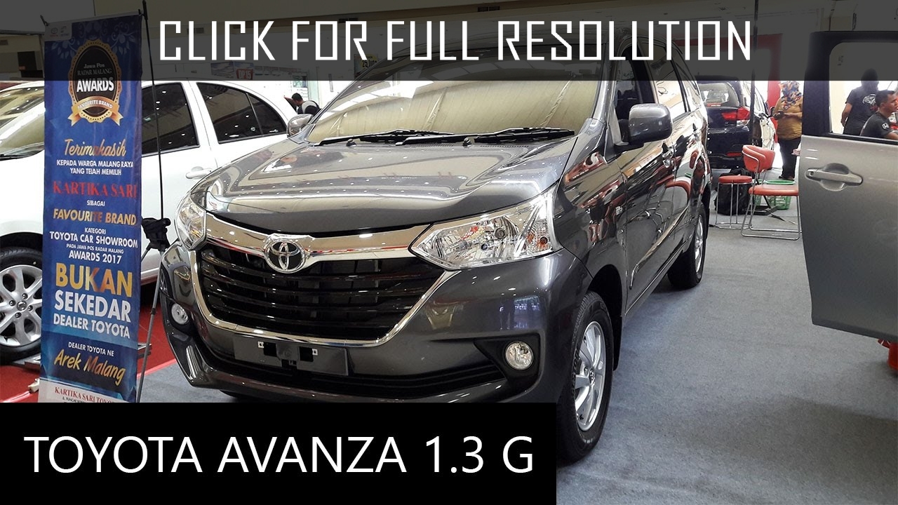 Toyota Avanza G