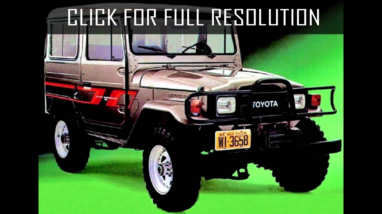 Toyota Bandeirante 2001