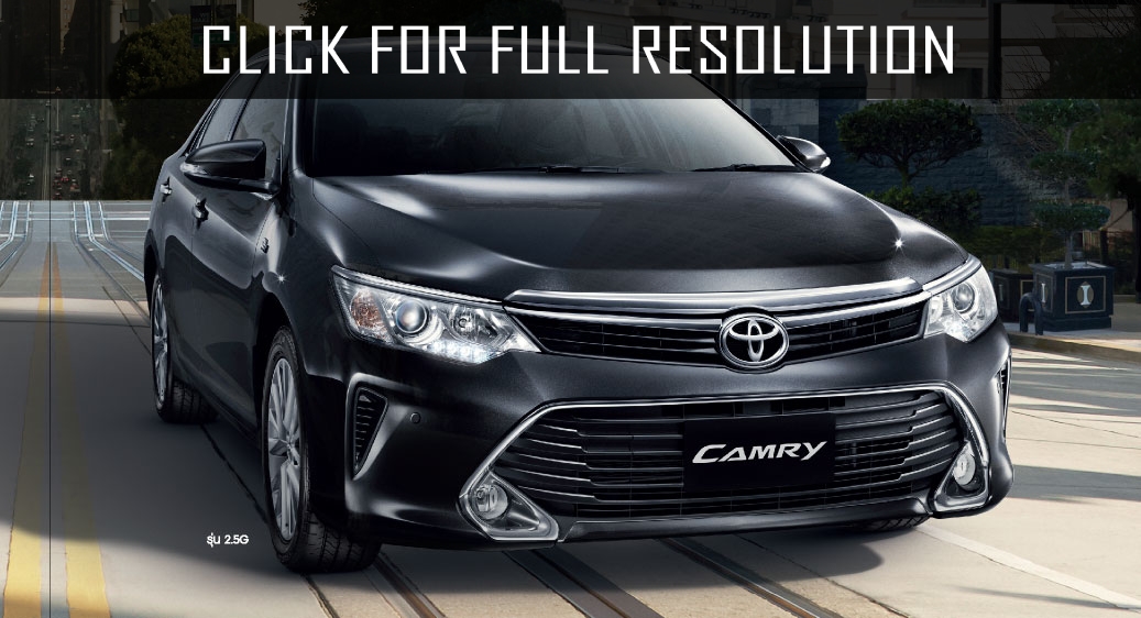 Toyota Camry Facelift 2015