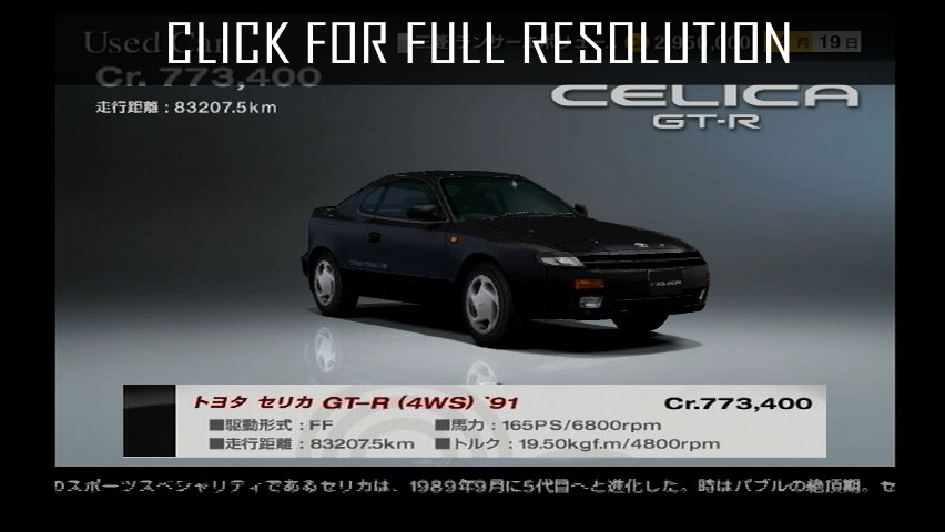 Toyota Celica 4ws
