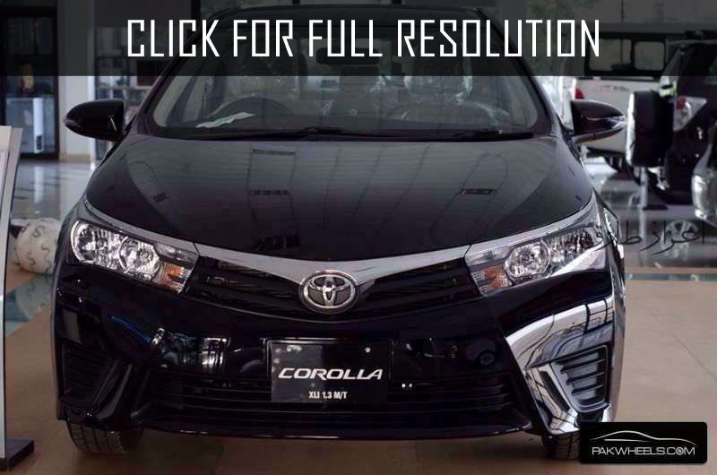Toyota Corolla Xli 2015