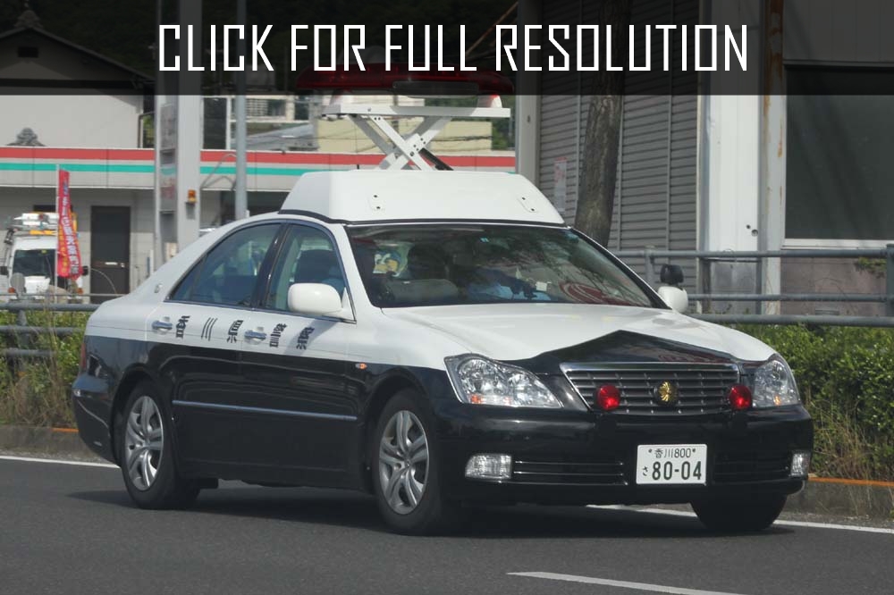 Toyota Crown Police Car