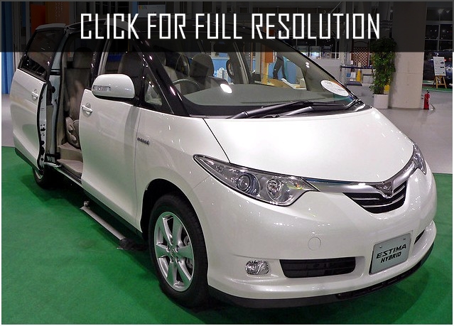 Toyota Estima Hybrid Minivan