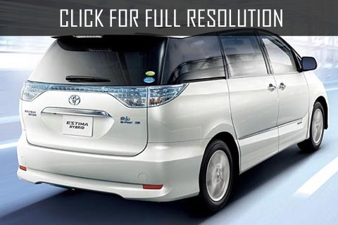 Toyota Estima Hybrid Minivan